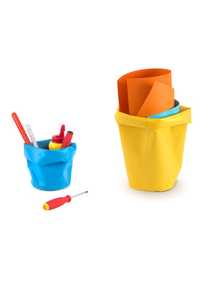 L&Z Roll-up bin yellow extra small and small