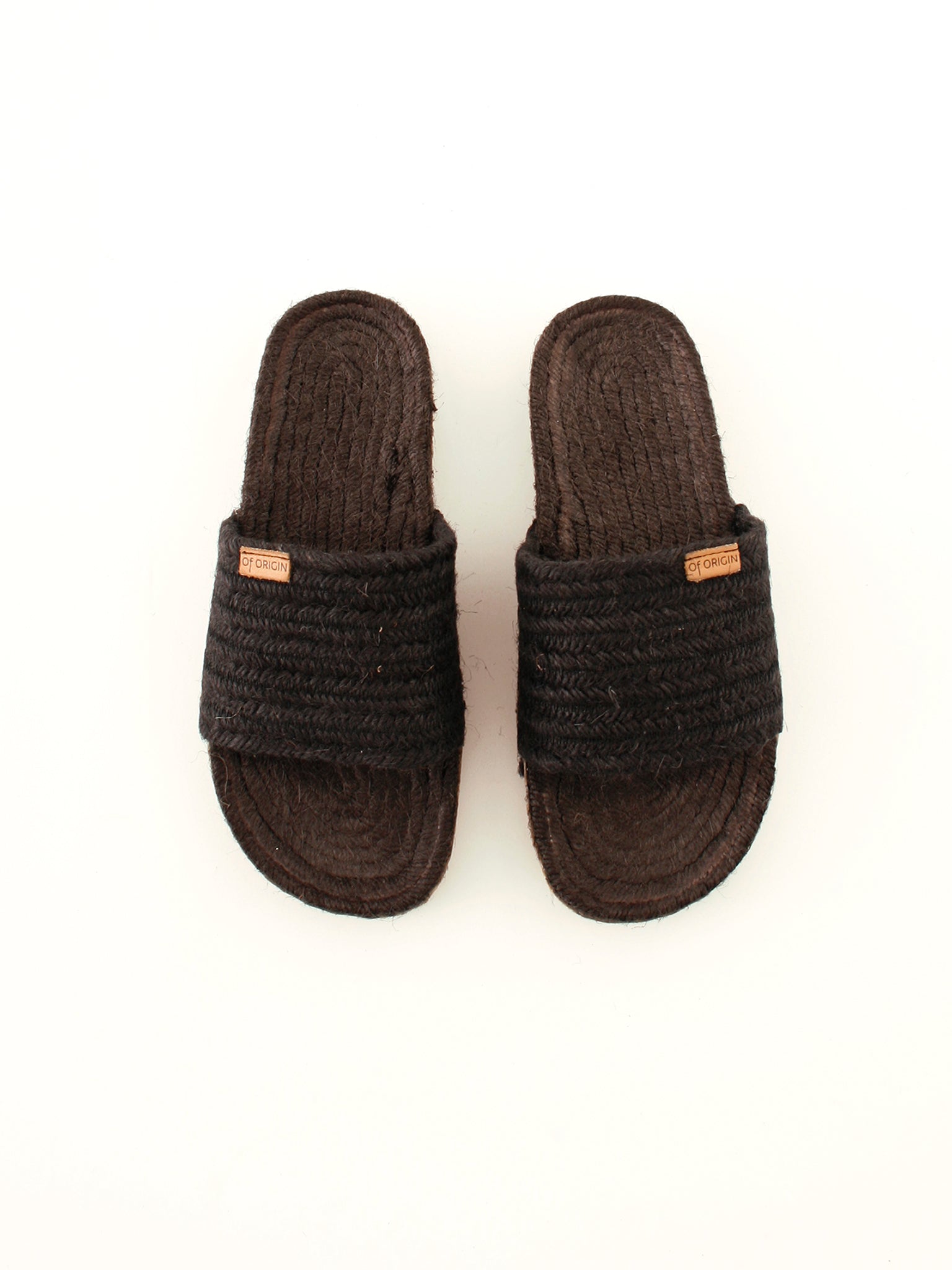 Of Origin Comte slide sandal negro