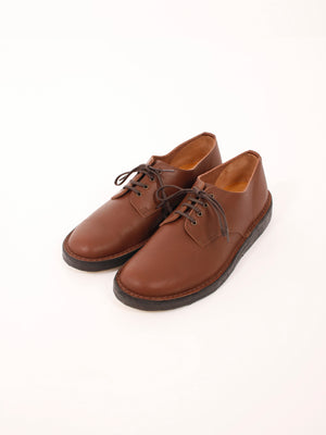 out to lunch derby shoes brown made in UK mens shoes