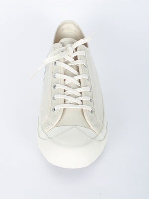 ymc tape heel wingtip trainer cream